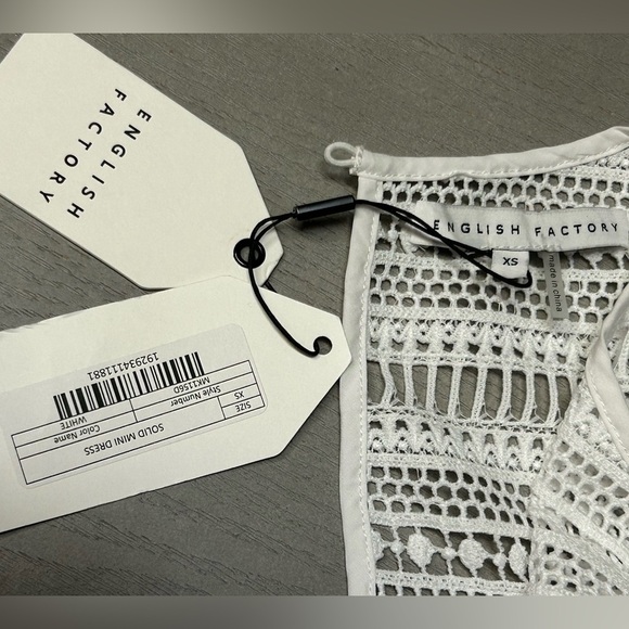 English‎ Factory Lace Trim Shift Dress Size XS NWT - Picture 5 of 12